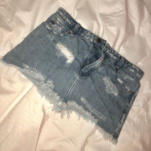 Free People Mini Skirt